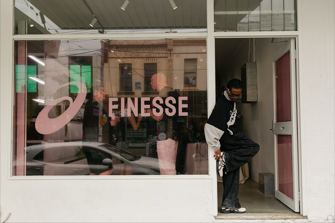 BAPPY at the Finesse and ASICS SportStyle store opening