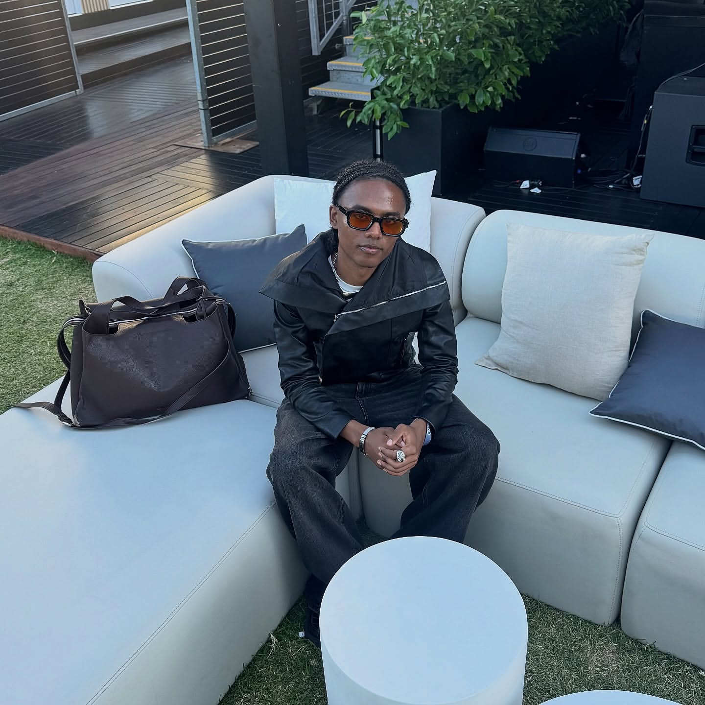 BAPPY DJing for Audi at the Australian Grand Prix
